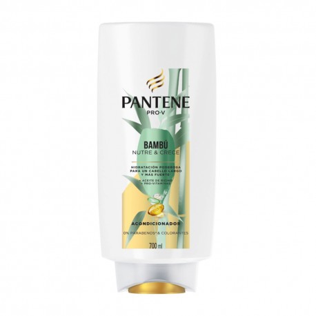 ACONDICIONADOR BAMBU NUTRE Y CRECE PANTENE PZ 700 ml