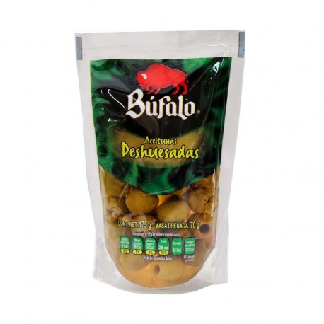 ACEITUNAS S/HUESO BUFALO BSA 175 g