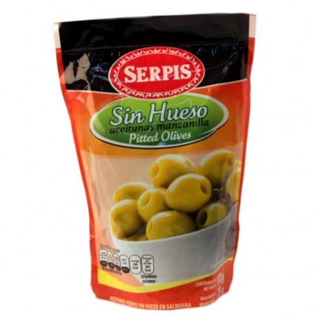 ACEITUNAS S/HUESO EL SERPIS DOCENA 175 g