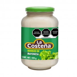 ADEREZO DE MAYONESA LA COSTEÑA FCO 420 g