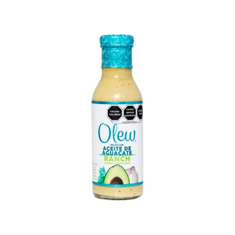 ADEREZO RANCH C/ACEITE D/AGUACATE OLEW BOT 354 g