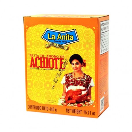 ADOBO DE ACHIOTE LA ANITA PZ 440 g