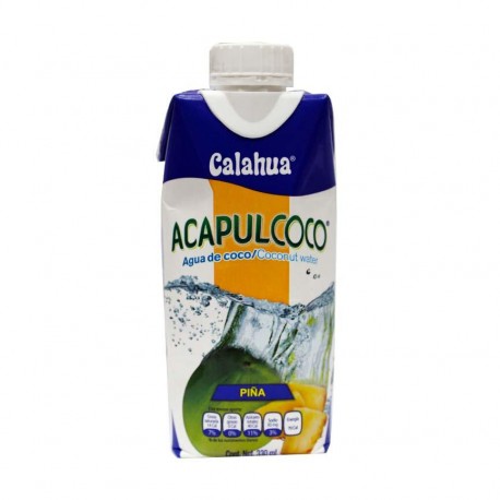 AGUA COCO/PIÑA ACAPULCOCO MINIBRICK 330 ml