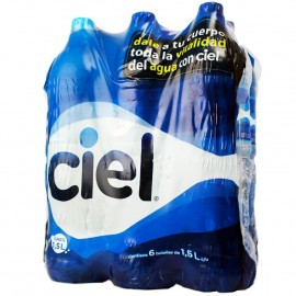 AGUA PURIFICADA CIEL SIX PACK 1.5 L